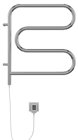 Электро 25 F-обр 600х600 поворотный Полотенцесушитель TERMINUS Санкт-Петербург - фото 2
