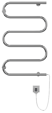 Электро 25 Ш-обр 600х800 Полотенцесушитель  TERMINUS Санкт-Петербург - фото 2