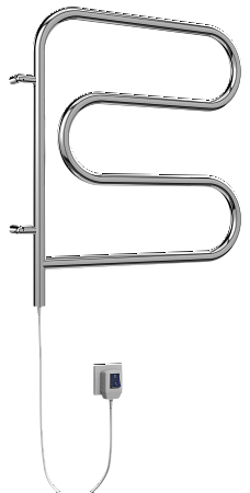 Электро 25 F-обр 500х500 поворотный Полотенцесушитель  TERMINUS Санкт-Петербург - фото 1