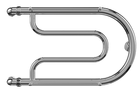 Фокстрот AISI 32х2 320х600 Полотенцесушитель  TERMINUS Санкт-Петербург - фото 2