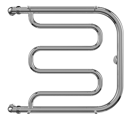 Фокстрот AISI 32х2 600х700 Полотенцесушитель  TERMINUS Санкт-Петербург - фото 2